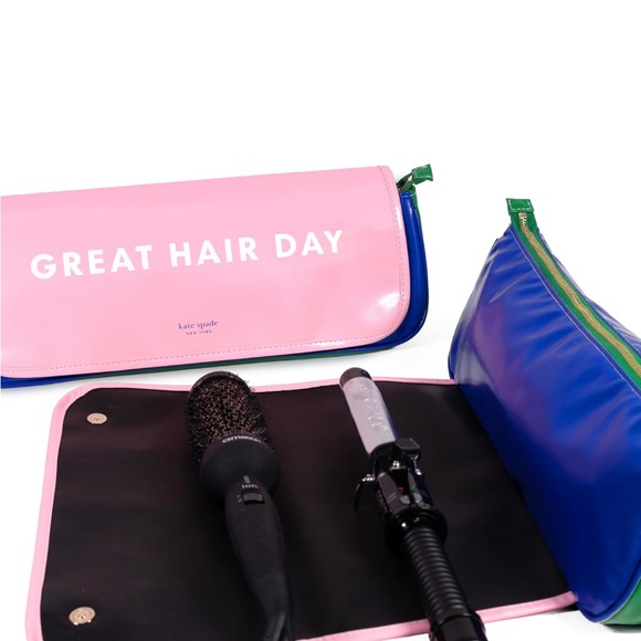 Kate Spade “GREAT HAIR DAY” Hair Appliance Travel Bag, BNWT - Picture 5 of 10